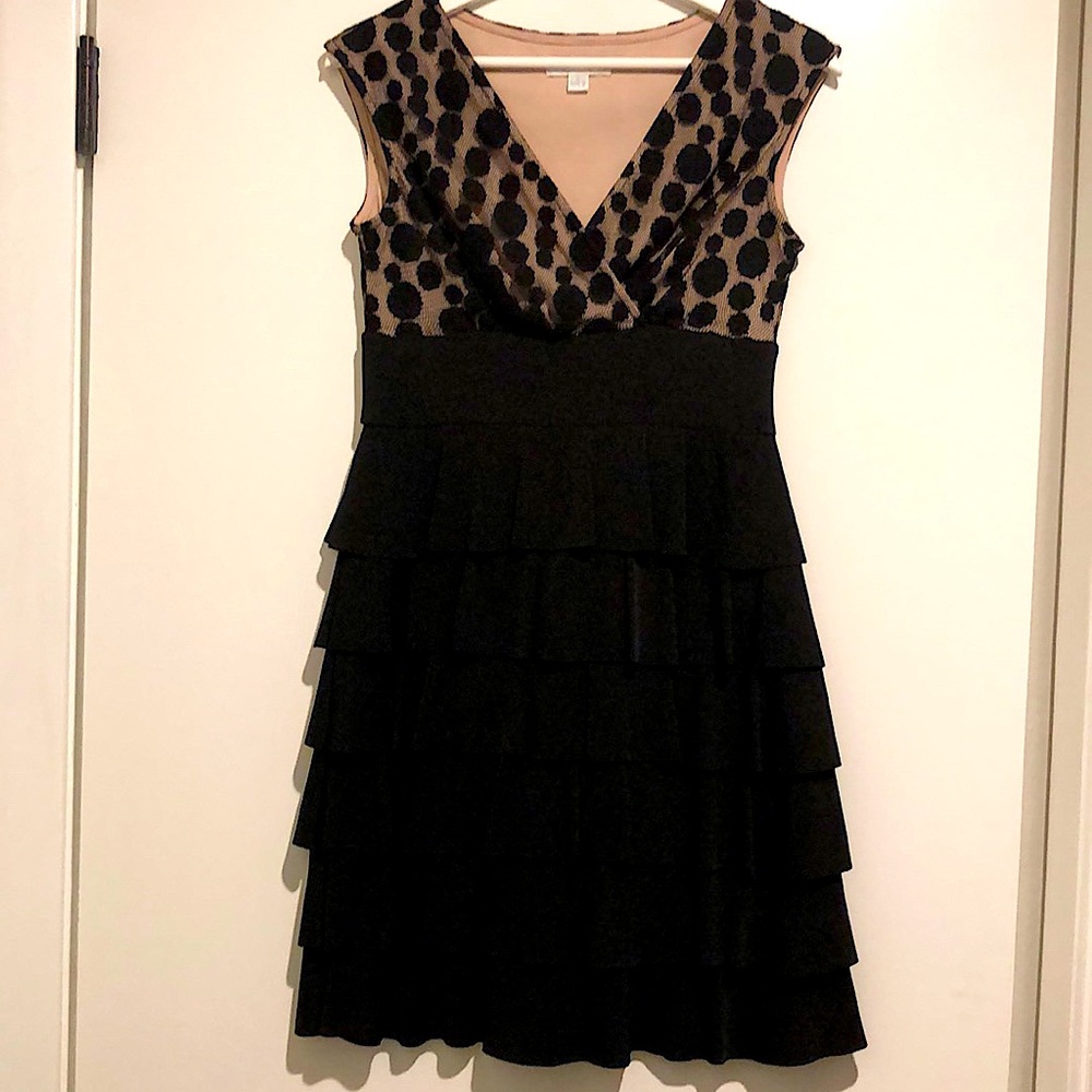 Black cocktail dress